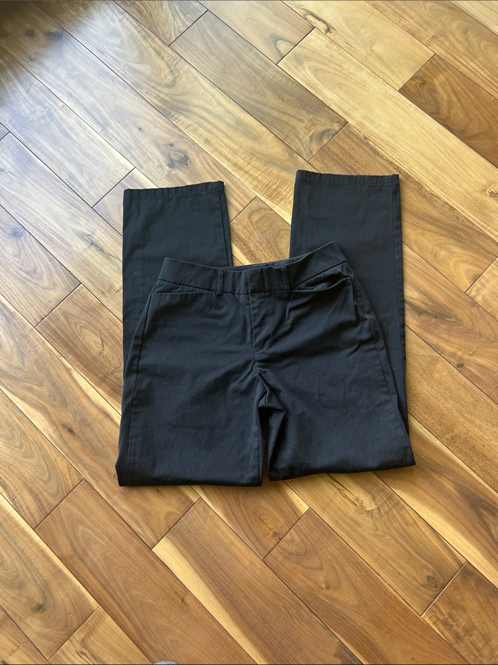 Men's Black Dress Pants - Classic Straight Fit